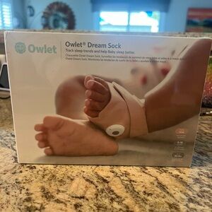 New never opened Owlet dream sock